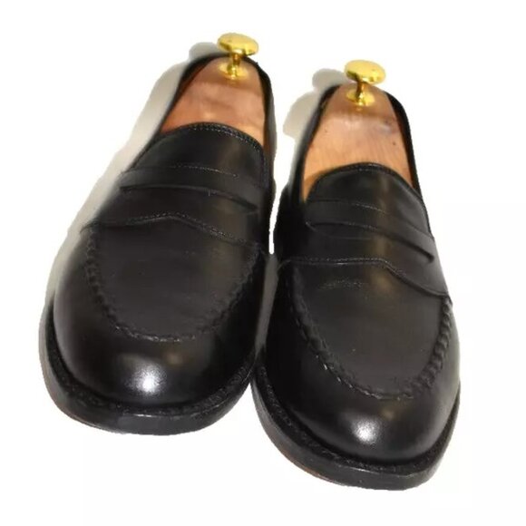 Allen Edmonds Randolph Penny Loafer Black 4809 DD411 Made in USA main image 6